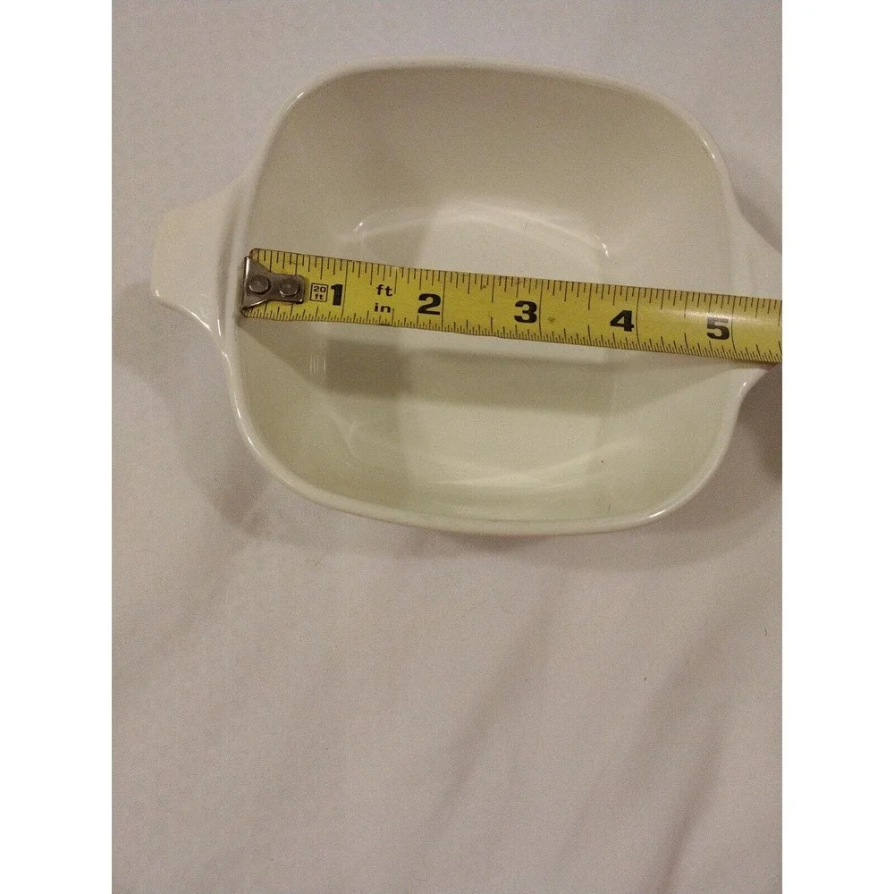 RARE‎ Mistake Crooked Print on Vintage Corning Ware Cornflower P-43-B 2 3/4 Cup